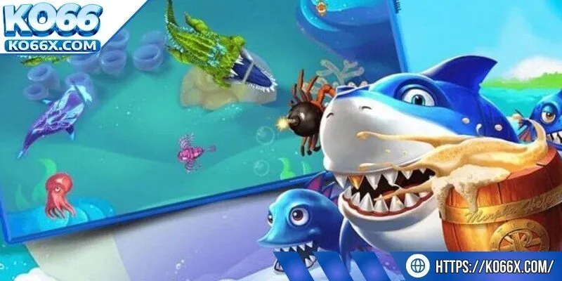 Bắn cá đổi thưởng KO66 kết hợp giải trí và cơ hội nhận thưởng thật